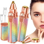 -in-1 Flawless Eyebrow Trimmer – USB Rechargeable Facial Hair Remover for Women