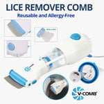Professional Anti Lice Metal Comb – Fine Tooth Stainless Steel Nit Removal Tool