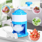 Manual Ice Crusher Machine – Hand Crank Ice Shaver for Gola Ganda, Snow Cones & Slush