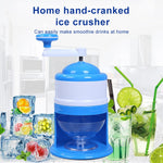Manual Ice Crusher Machine – Hand Crank Ice Shaver for Gola Ganda, Snow Cones & Slush