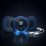Rechargeable EMS Muscle Stimulator Butterfly Massager Pain Relief Device