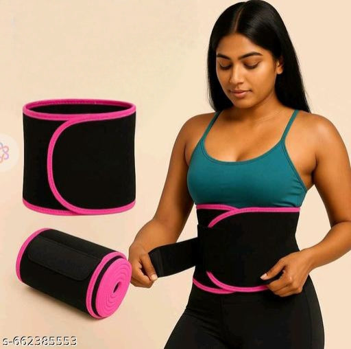 Waist Trimmer Belt for Men Women Adjustable Sweat Belt Gym Workout