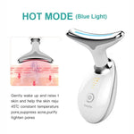 Face & Neck Lifting Massager – EMS Microcurrent Skin Tightening Device with LED