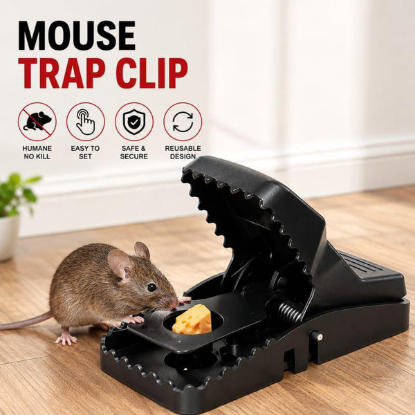 Reusable Mouse Trap – Humane Rat Catcher Clip | Safe & Easy to Use