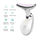 Face & Neck Lifting Massager – EMS Microcurrent Skin Tightening Device with LED