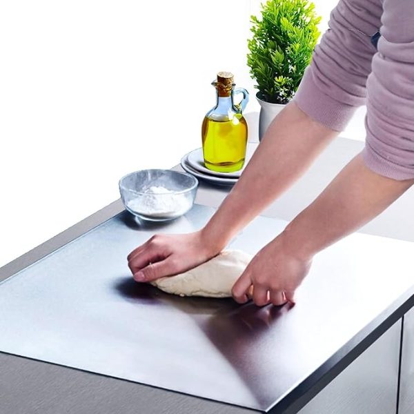 Premium 304 Stainless Steel Cutting Board – Durable, Hygienic & Rust-Resistant Chopping Board for Kitchen